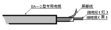 分体式超声波液位计电缆线示意图